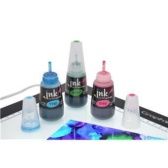 Set Graph'it Ink de 4 flacons encre à alcool 25 ml Couleurs Primaires