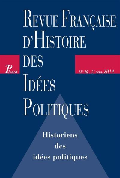 Revue française d'histoire des idées politiques