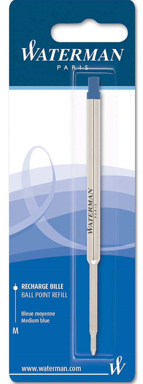 WATERMAN RECHARGE WATERMAN BILLE M BLEU