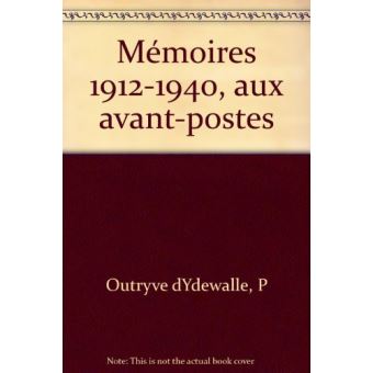 Memoires 1912-1940
