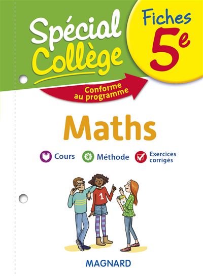 Spécial Collège Fiches Maths 5e - Bruno Benitah - broché