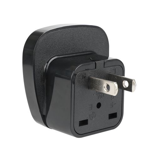 B2B Worldwide Travel Adapter Type A To US/CAN/MEX/JPN Black