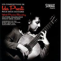 Oeuvres deux guitares