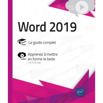 Word (versions 2019 et Office 365)