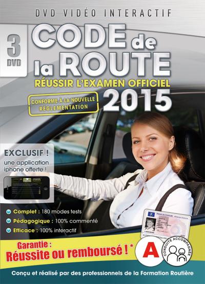 Le Code de la route 2015 Coffret 3 DVD