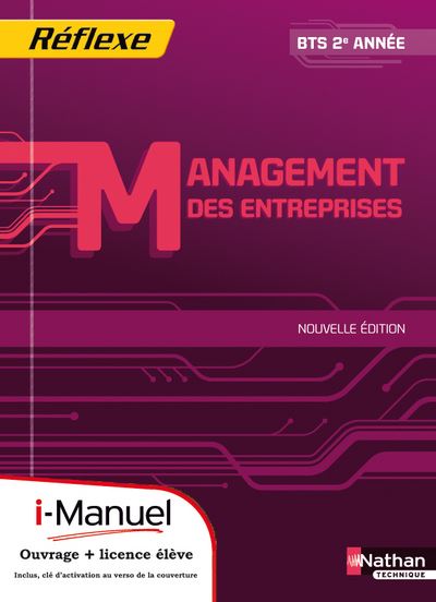 Management Des Entreprises Bts 2 (pochette Reflexe) Licence Numerique ...