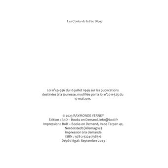 Les contes de la fée bleue