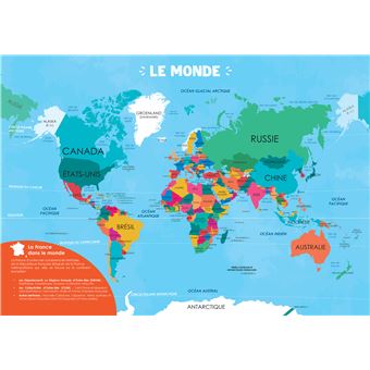 Les posters de l'école : Le Monde et l'Europe