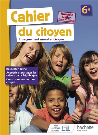 Cahier du citoyen 6e