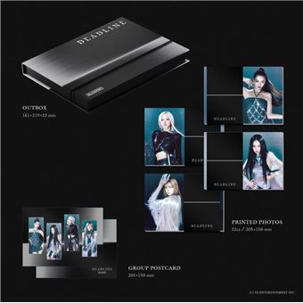 BLACKPINK 3rd MINI ALBUM (DEADLINE) GRAY Version - Blackpink - CD