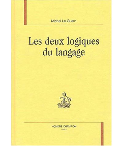 Les deux logiques du langage