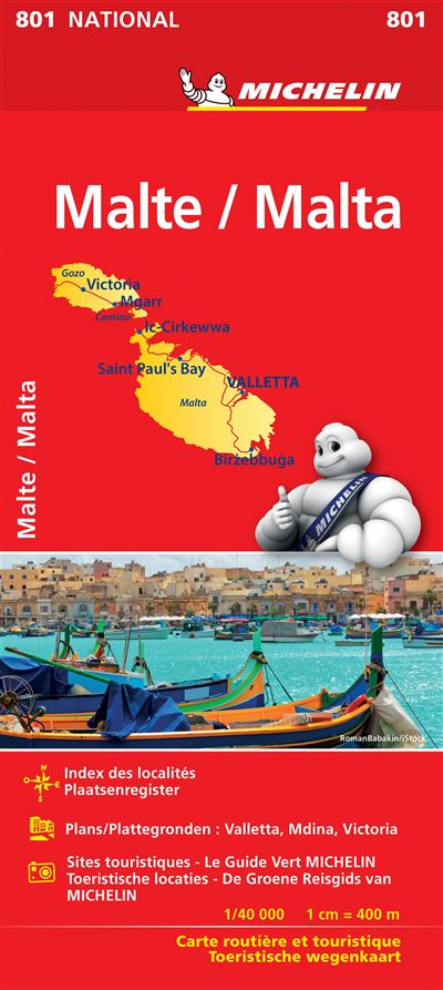 Malte / malta 2018 michelin