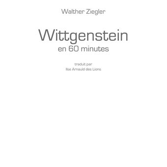 Wittgenstein en 60 minutes