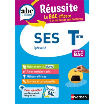 ABC du BAC Réussite Sciences Economiques et Sociales Terminale