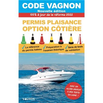 Code Vagnon 2023 - Permis plaisance - Option côtière