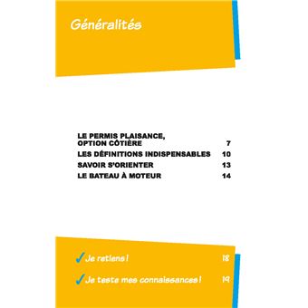 Code Vagnon 2023 - Permis plaisance - Option côtière