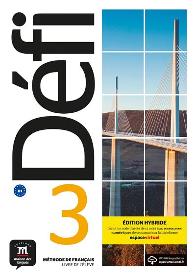 Défi 3 - Livre de l'élève + CD Premium