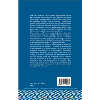 L'urbanisme, l'architecture et le jeu vidéo