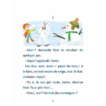 Noé et Azote 6 - Coup de froid ! Lecture aidée