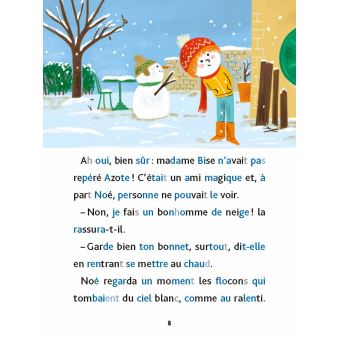 Noé et Azote 6 - Coup de froid ! Lecture aidée