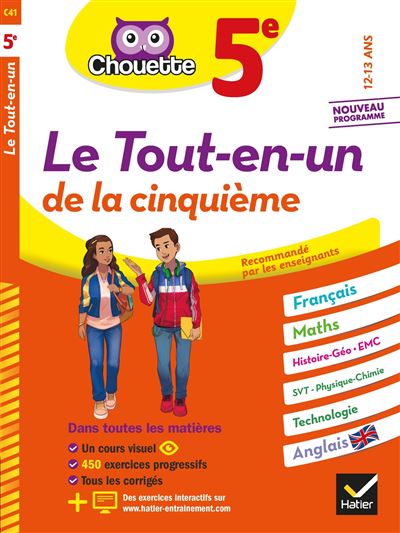 Chouette Le Tout en un 5e