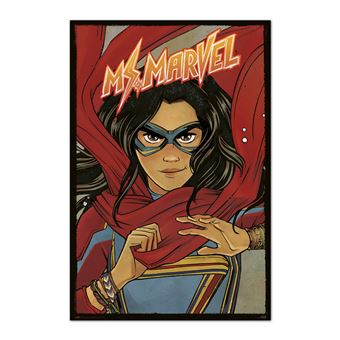 Poster Marvel Ms. Marvel Comic Book