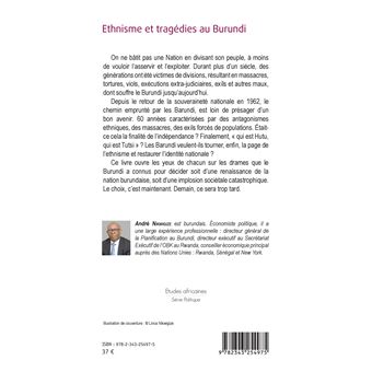 Ethnisme et tragédies au Burundi
