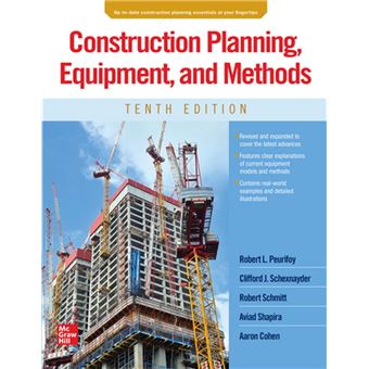 Construction Planning, Equipment, and Methods, Tenth Edition - 1