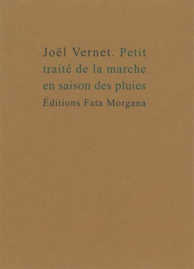 Petit traité de la marche en saison des pluies