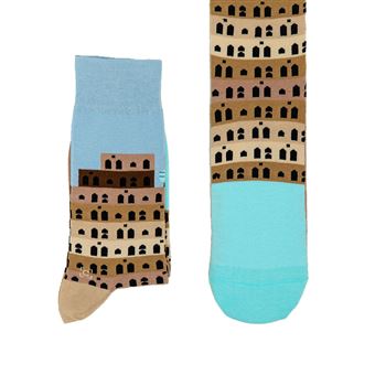 Chaussettes Curator Socks Pieter Bruegel Tower Of Babel