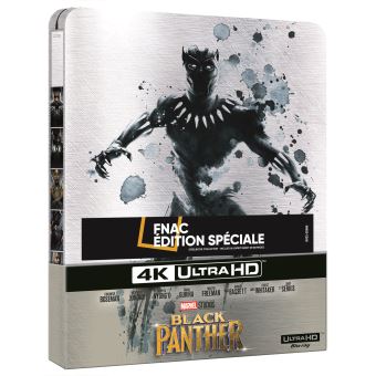 La Panthère NoireBlack Panther Edition Fnac Steelbook Blu-ray 4K Ultra HD Livraison à partir du 22/6
