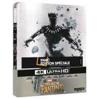 Black Panther Edition Fnac Steelbook Blu-ray 4K Ultra HD Livraison à partir du 22/6