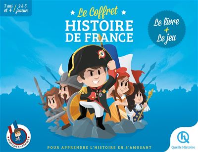 Le coffret Histoire de France -  Collectif - Boîte ou accessoire