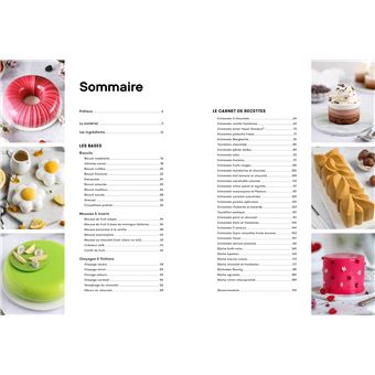 Mousses, Crèmes, Biscuits & Entremets