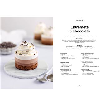 Mousses, Crèmes, Biscuits & Entremets