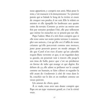 Mon pitbull, mon père et moi