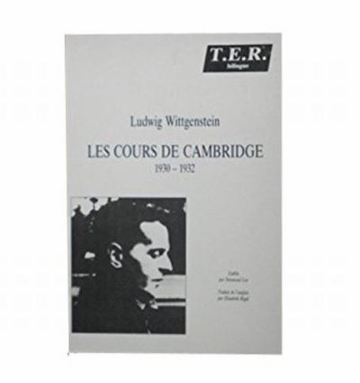 Cours de cambridge,1:1930-1932