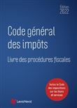 Code general des impots et livre des procedures fiscales 2022
