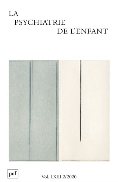 Psychiatrie de l'enfant 2020, vol. 63, n.2