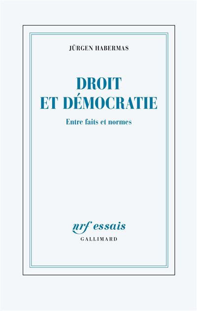 Droit et démocratie - Jürgen Habermas - broché