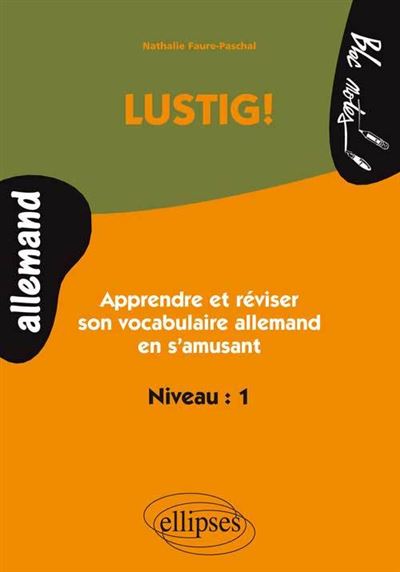 Réviser son vocabulaire allemand en s'amusant niveau 1