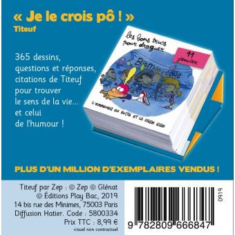 MINI CALENDRIER - 365 JOURS 100% LICORNE