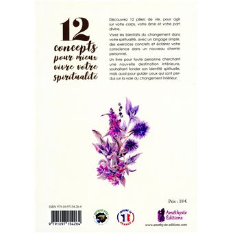 12 concepts pour mieux vivre votre spiritualité