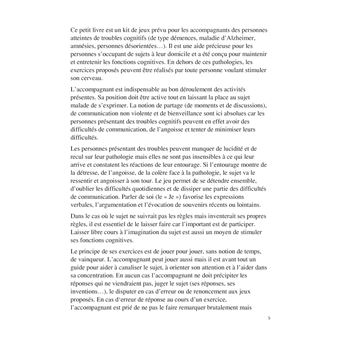 Cahier de jeux de stimulation cognitive