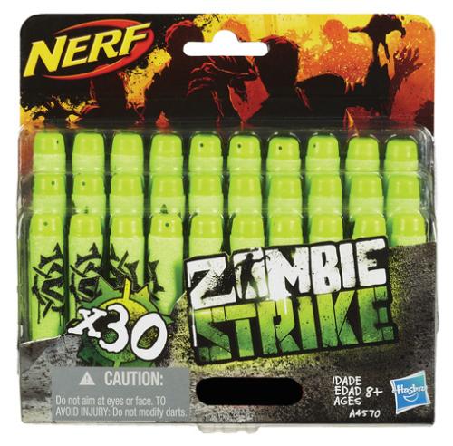Recharges Nerf Zombie Deco 30 fléchettes