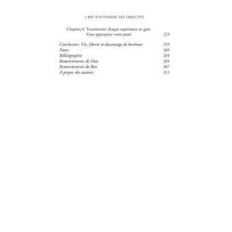 L'art d'atteindre ses objectifs