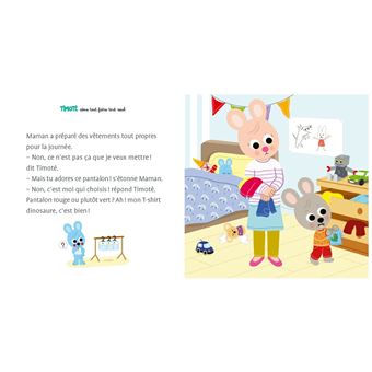 Timoté aime tout faire tout seul