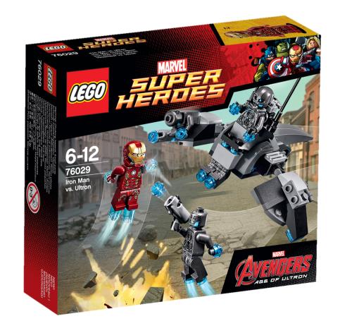 LEGO 76140 Marvel Super Heroes Le Robot d’Iron Man, Figurine de Combat pour  Enfants de 6 Ans et Plus
