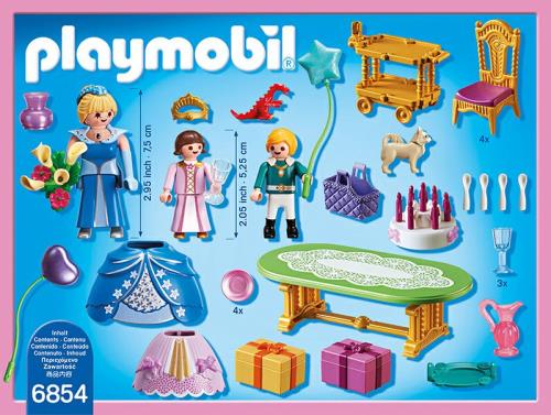 Playmobil Princess 6854 Salle A Manger Pour Anniversaire Princier Playmobil Achat Prix Fnac