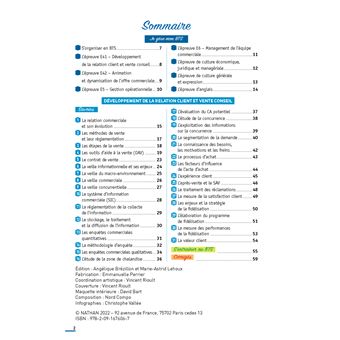 BTS MCO Management commercial opérationnel - BTS MCO 1 et 2 (Toutes les matières - Réflexe N° 7)